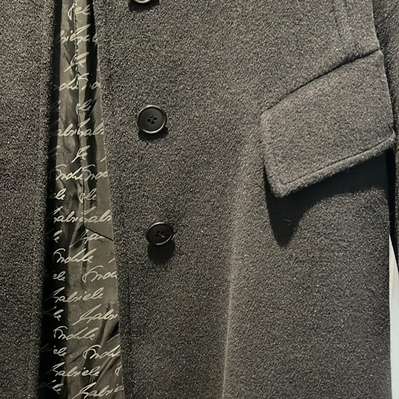 EUC- Gabriele Strehle angora and cashmere coat. Size EU 36/US 4. Full length. 🎃 - Picture 3 of 5